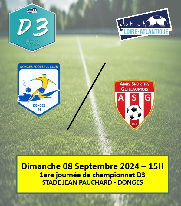 1ere journée championnat D3